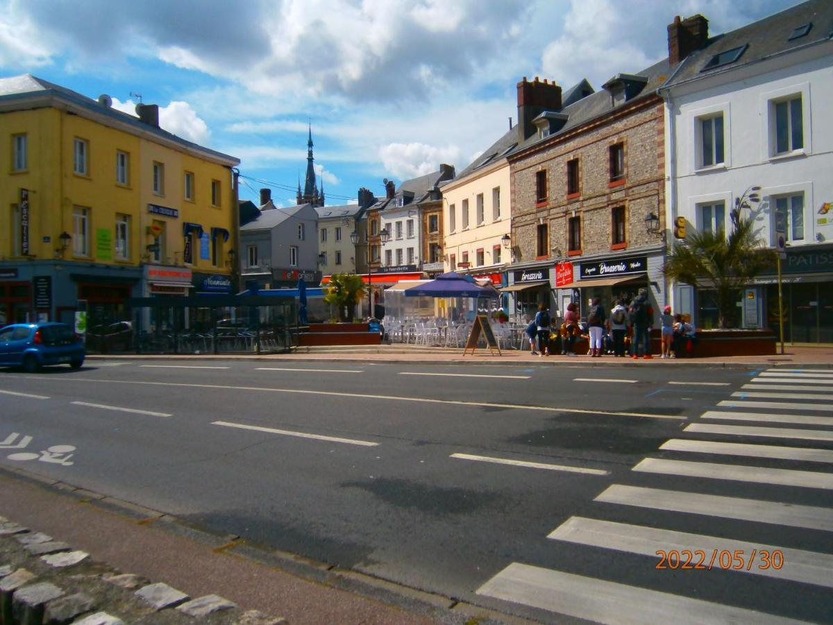 Maison Proche De La Plage Fecamp Bagian luar foto